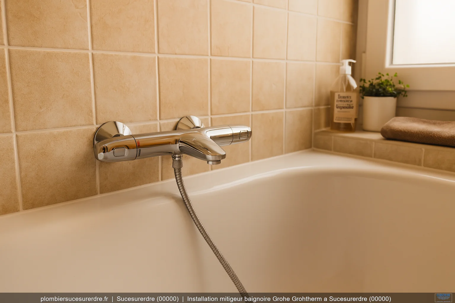 Mitigeur Baignoire Grohe Sucesurerdre 00000 - Plombier Sucé-sur-Erdre (44240) | plombiersucesurerdre.fr